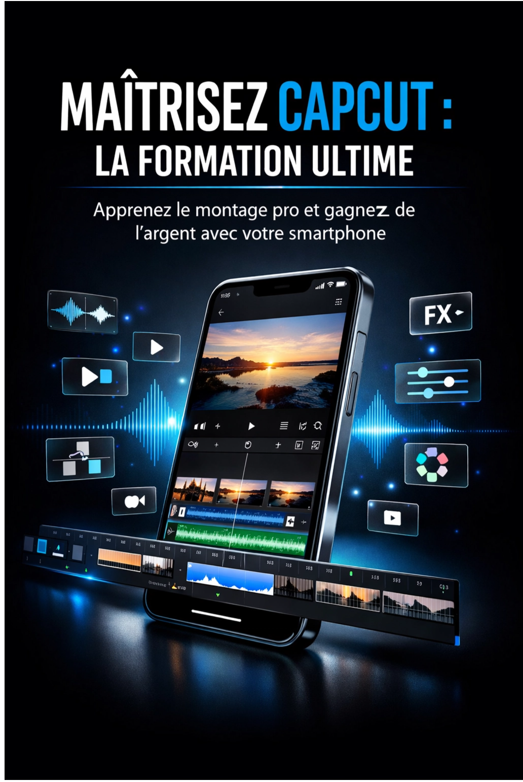 MAÎTRISEZ CAPCUT : LA FORMATION ULTIME pour Monétiser vos Montages Vidéo sur Smartphone