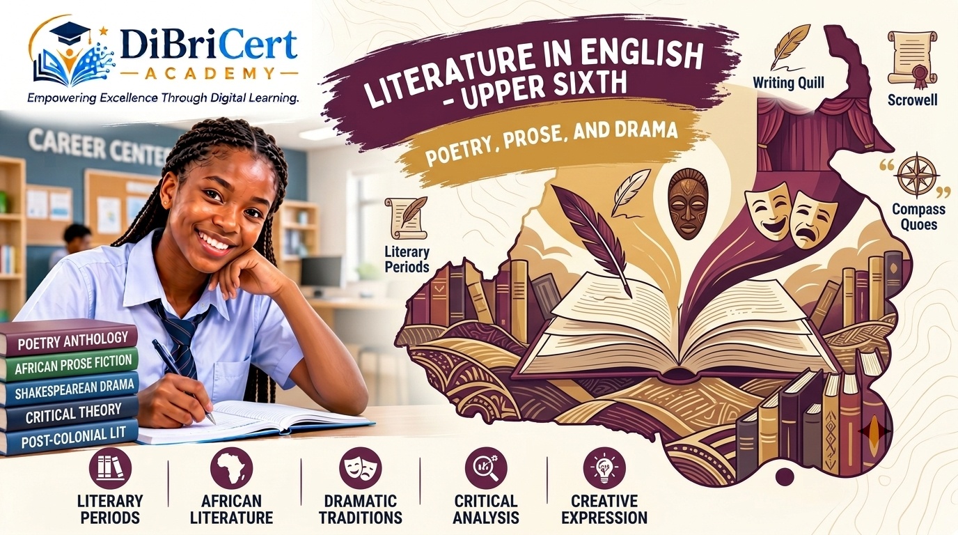 Literature in English – Upper Sixth