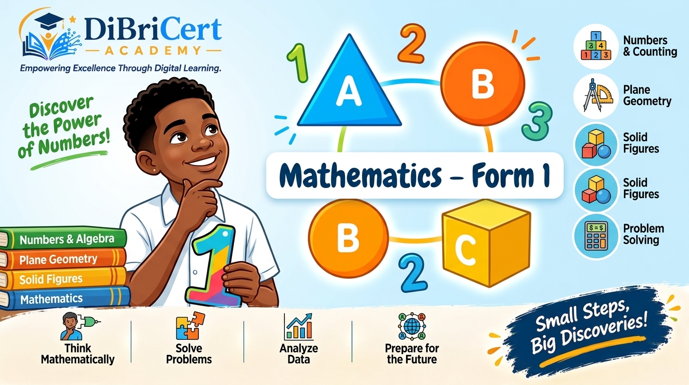 Mathematics – Form 1